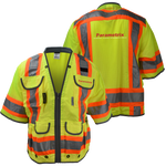 Radians Class 3 Heavy Woven Two Tone Engineer Vest