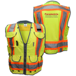 Radians Class 2 Heavy Woven Two Tone Engineer Vest