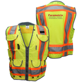 Radians Class 2 Heavy Woven Two Tone Engineer Vest