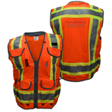 Radians Class 2 Heavy Woven Two Tone Engineer Vest